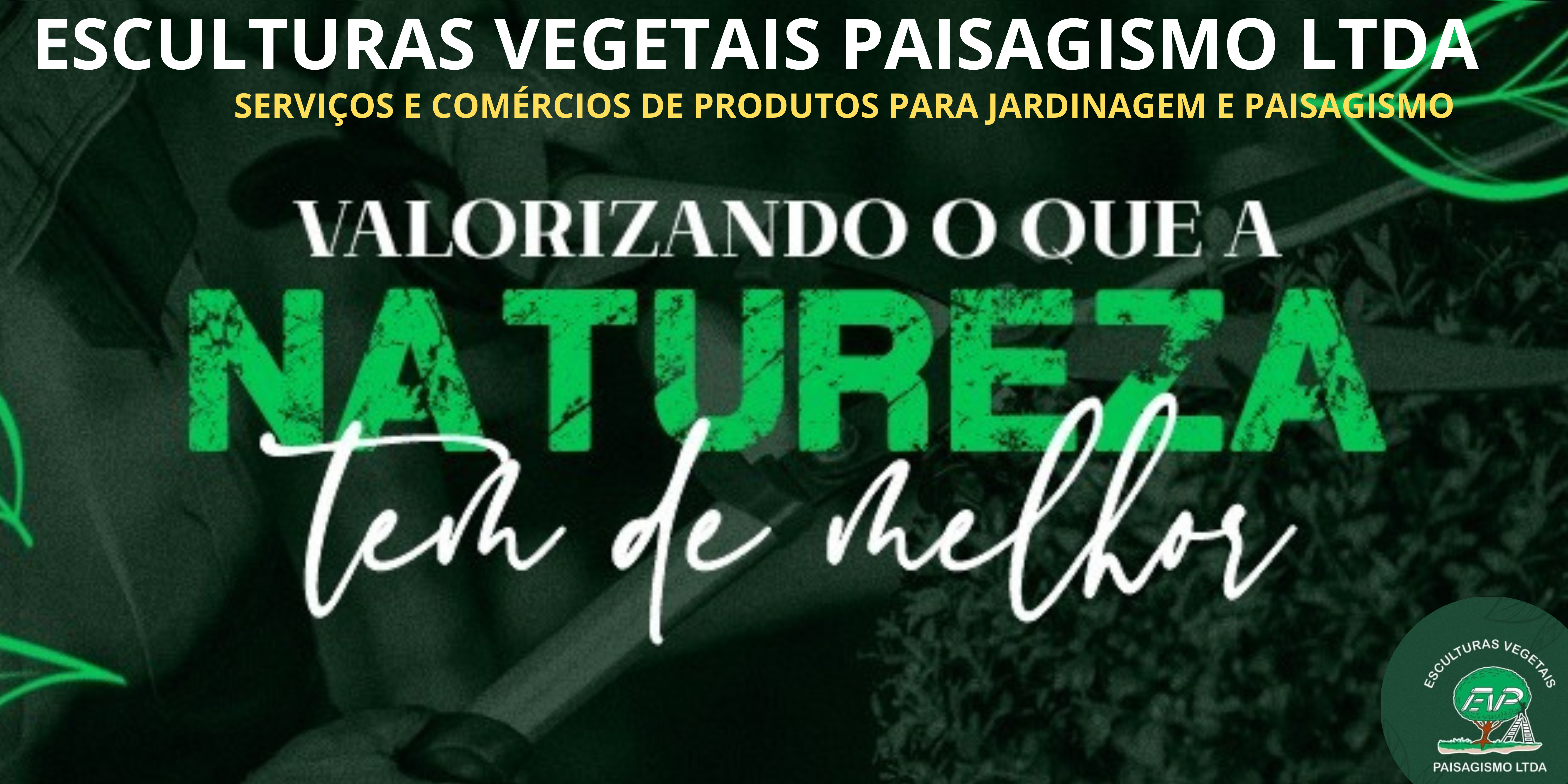 Esculturas Vegetais Logo